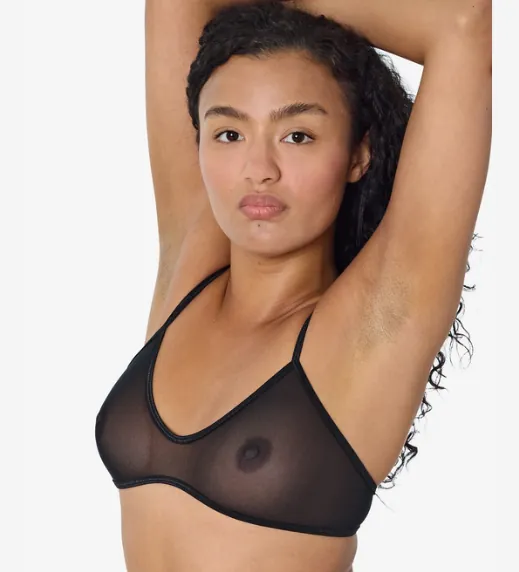 Micro Mesh Spaghetti Bralette